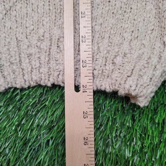 Vintage 80s Cristina Embellished Grandma Sweater Small Puff Sleeve Shoulder Pads - Picture 11 of 12